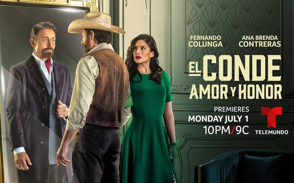 Fernando Colunga And Ana Brenda Contreras Make Telemundo Debut With ‘El Conde: Amor Y Honor’