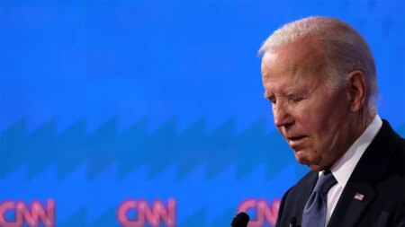 Democrats say calls to replace Biden after primaries aren’t ‘threat to democracy,’ a charge lobbed at Trump