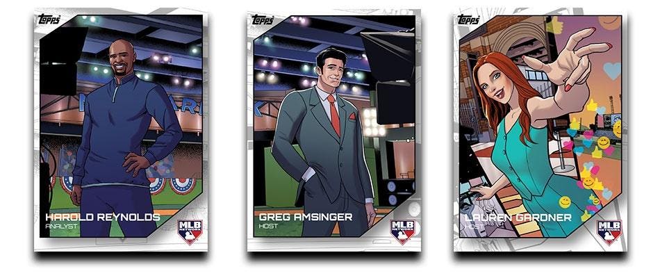 For All-Star Game, MLB Network And Topps Collaborate On Heroized Cards Of On-Air Talent