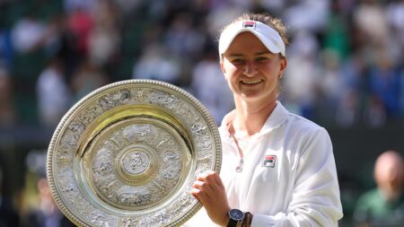 Barbora Krejcikova delivers thrilling Wimbledon women’s final, wins second career Grand Slam title