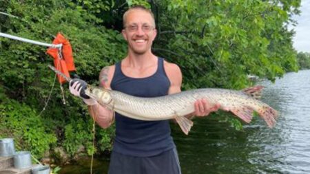 New York state fishing record broken with species dating back 100 million years