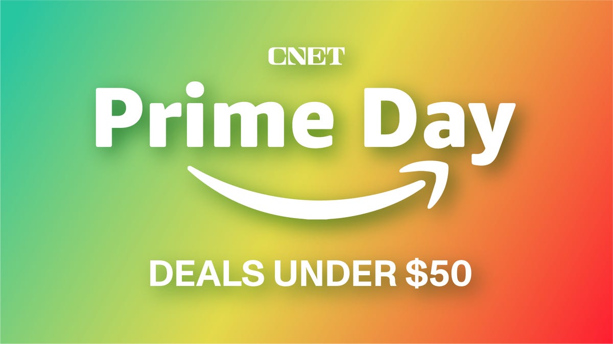Text: CNET Prime Day deals under $50