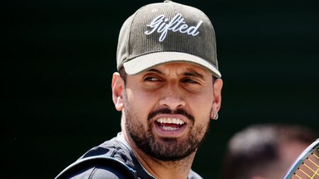 Tennis star Nick Kyrgios takes shot at ‘Hawk Tuah’ girl on social media