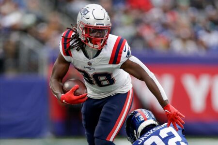 Rhamondre Stevenson Reflects On ‘Relief’ Of Signing With Patriots Through 2028