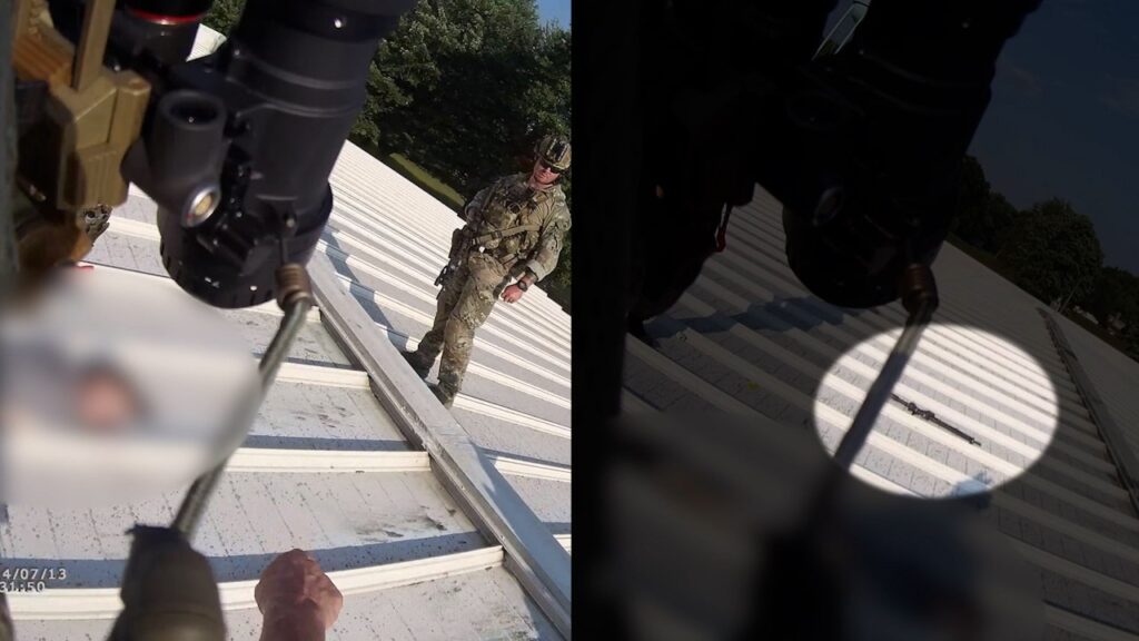Bodycam footage takes viewers to Pennsylvania rooftop moments after Trump assassination attempt