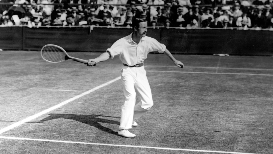 3-time Wimbledon singles champion Arthur Wentworth Gore (Illustration: Yahoo News; photo: Hulton Archive/Getty Images)