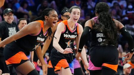 Caitlin Clark sign catches attention of US women’s basketball stars before Japan beatdown