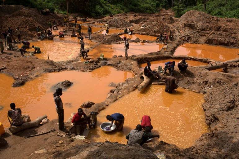 Ndassima gold mine, CAR