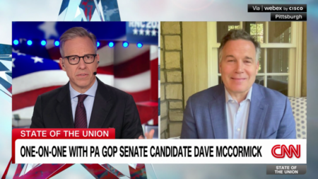 Senate candidate describes ‘surreal moment’ in front row of Trump rally