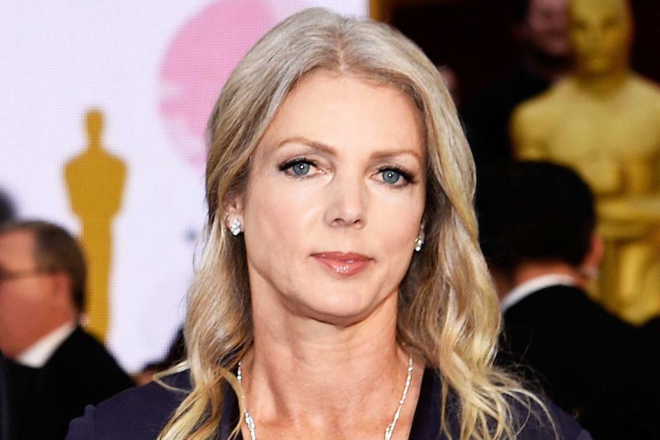 <p>Kevork Djansezian/Getty</p> Christina Sandera in Hollywood, California, on Feb. 22, 2015