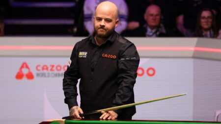 Luca Brecel out of inaugural Xi’an Grand Prix after failing to appear for qualifier as Ali Carter suffers shock exit