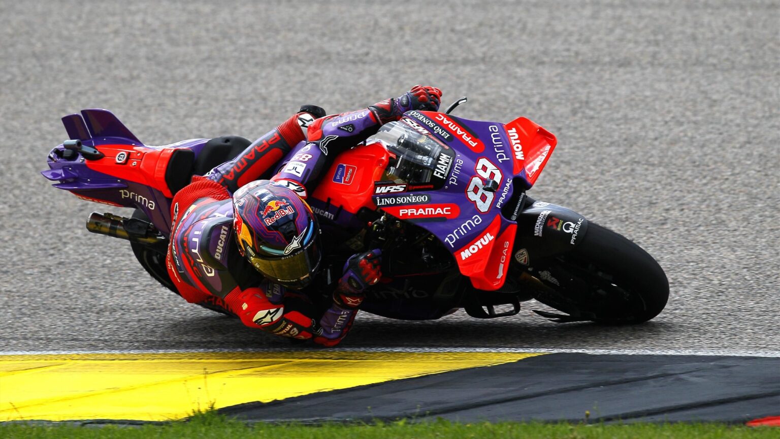 MotoGP Germany Sprint race – Jorge Martin holds off Miguel Oliveira and Francesco Bagnia to take Sprint win in Germany