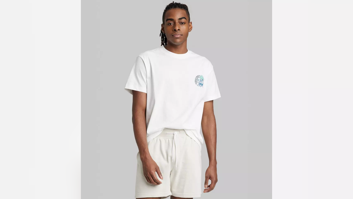 Grab a comfortable, classic t-shirt.