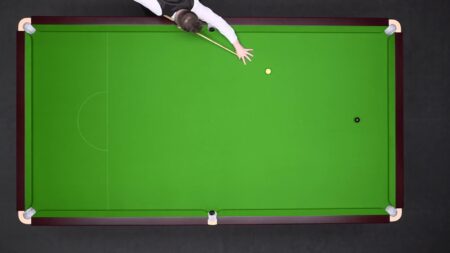 Shanghai Masters 2024: Shaun Murphy ends 134 century with trick shot on black in semi-final clash against Mark Selby – Snooker video