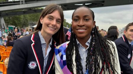 Team USA Fencer Anne Cebula Brings Us Along for the 2024 Olympics Opening Ceremony