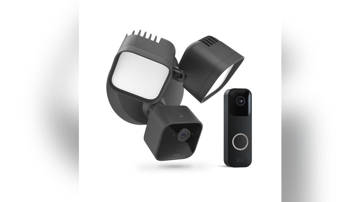 Add extra security to your home with a camera and floodlight pairing.