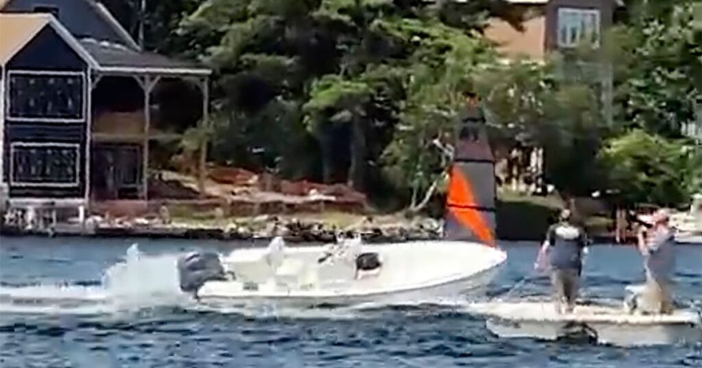 Teen Stops Runaway Boat On New Hampshire Lake