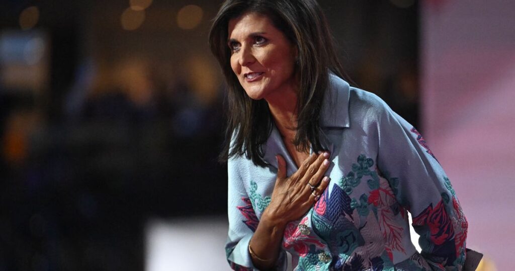 Trump Watches As Former Rivals Nikki Haley, Ron DeSantis Kiss His Ring At The RNC