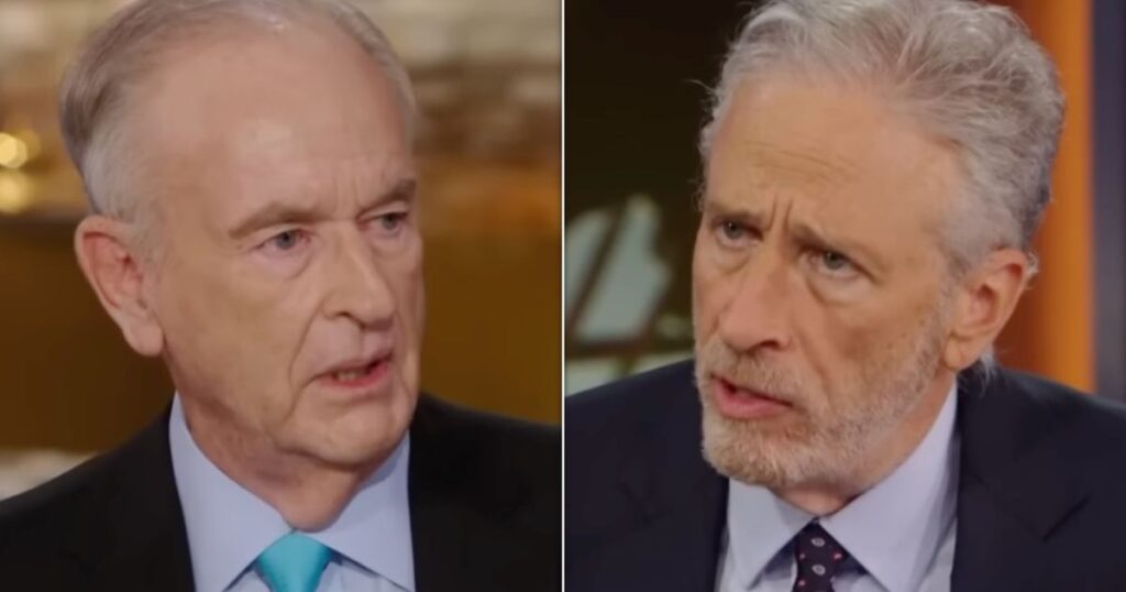 ‘I Truly Hate Him’: Bill O’Reilly And Jon Stewart Reunite On ‘The Daily Show’