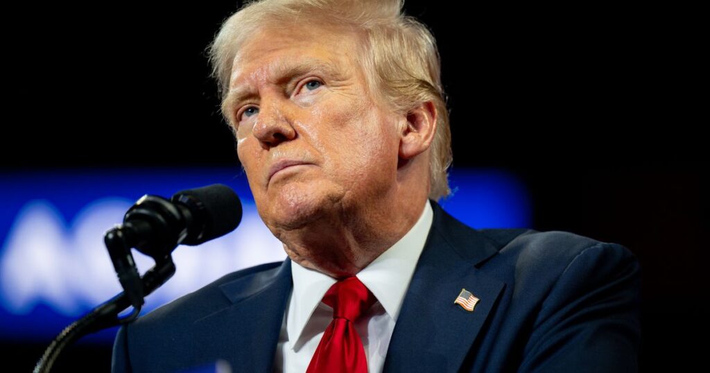 Trump’s Campaign Says He Won’t Schedule Debates With Harris Yet