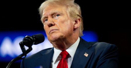 Trump’s Campaign Says He Won’t Schedule Debates With Harris Yet