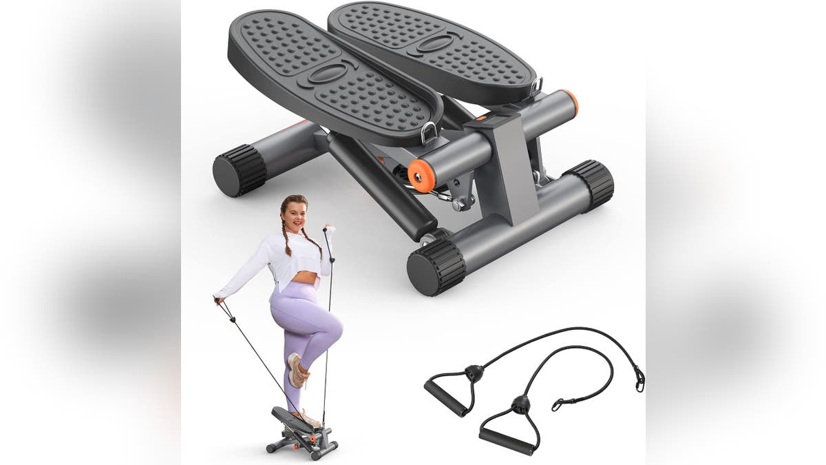 Get your steps in with a stair stepper.