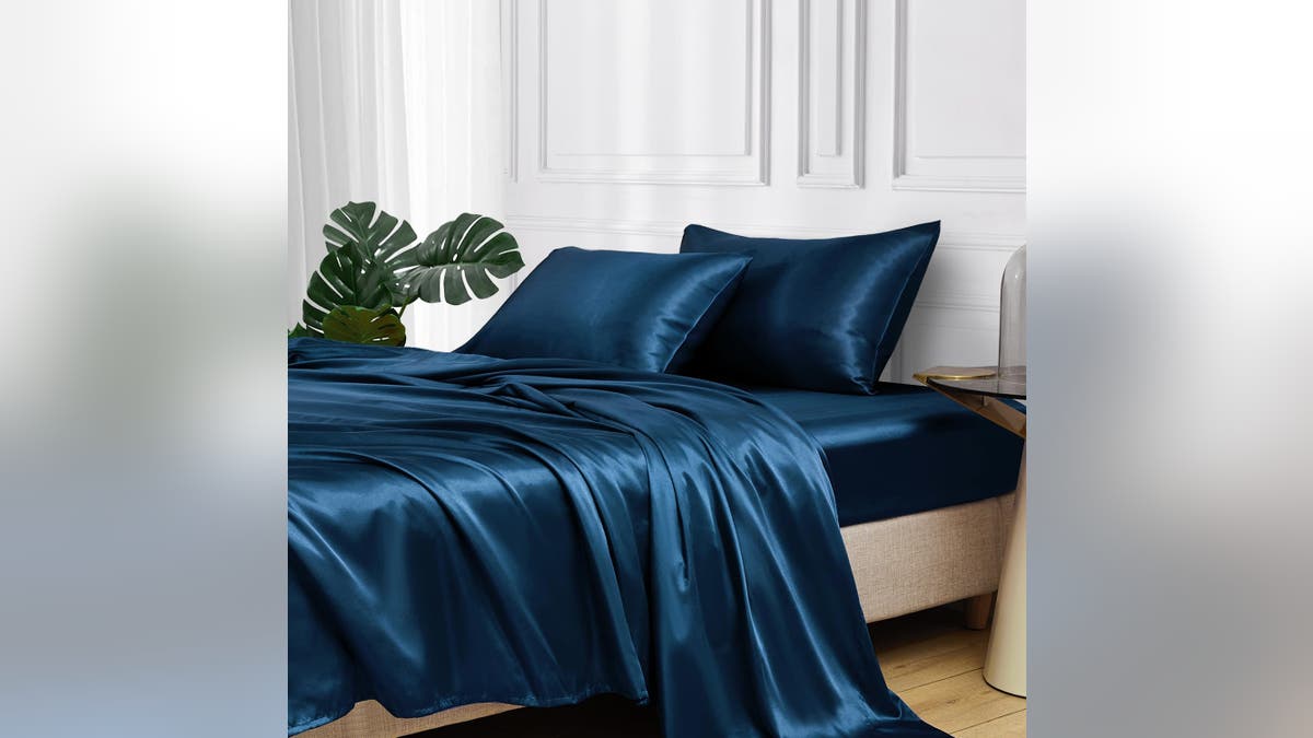 Silk sheets take your room up an notch.