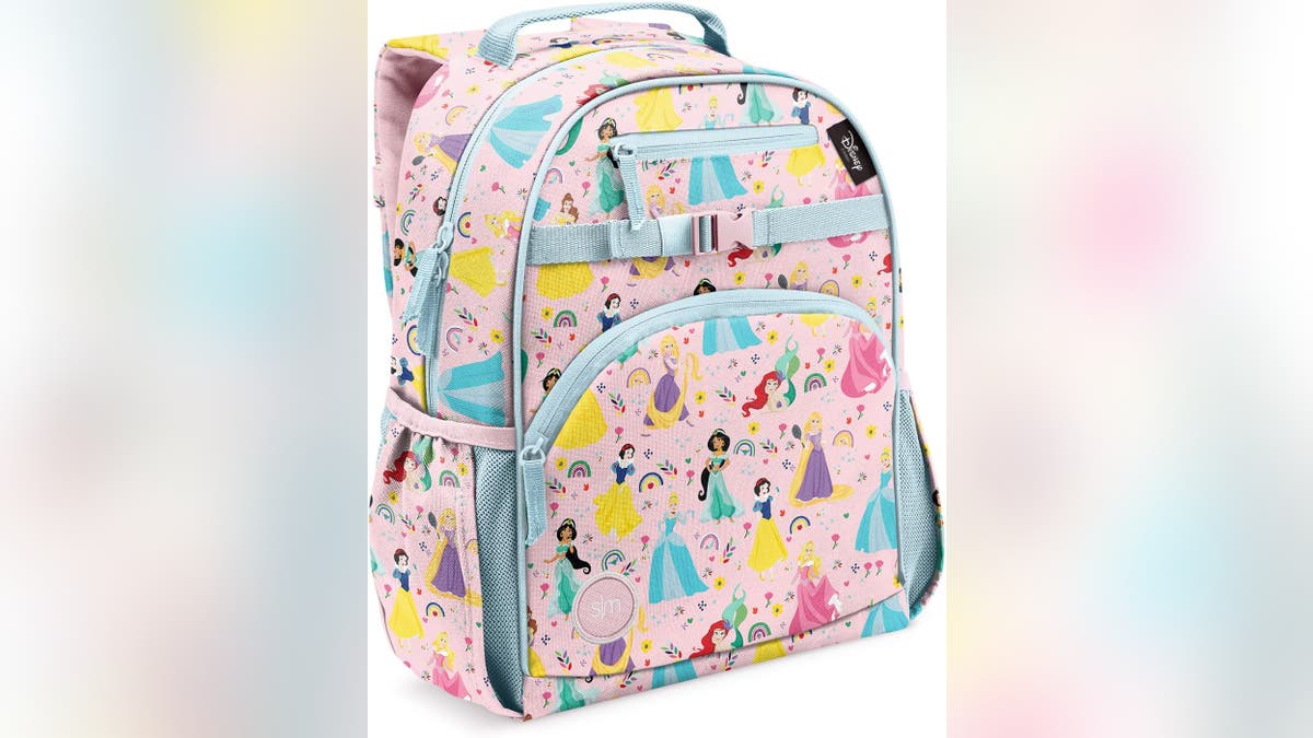 Celebrate Disney princesses with this backpack.