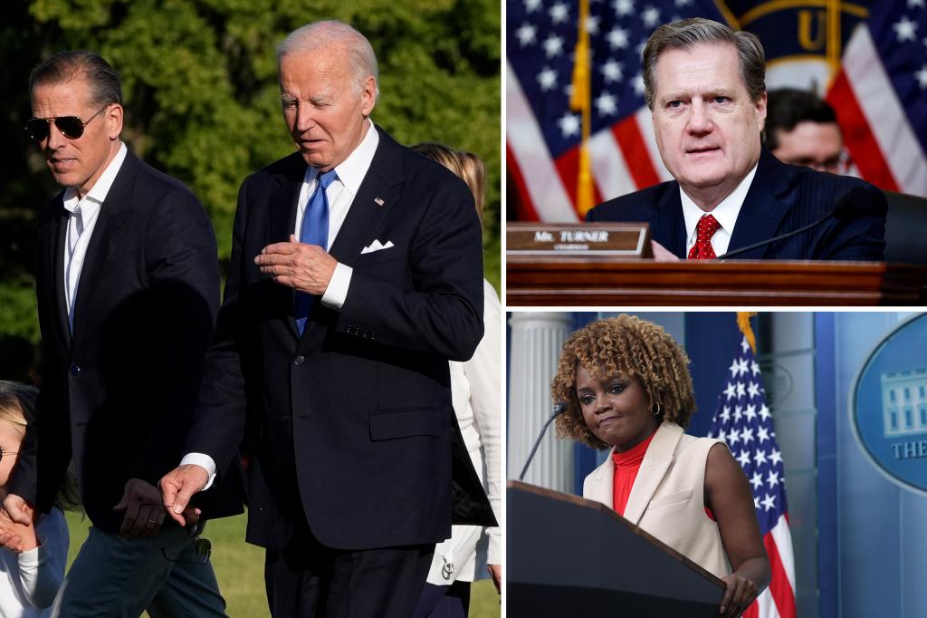 House intel chair demands White House say whether Hunter Biden is receiving classified briefings