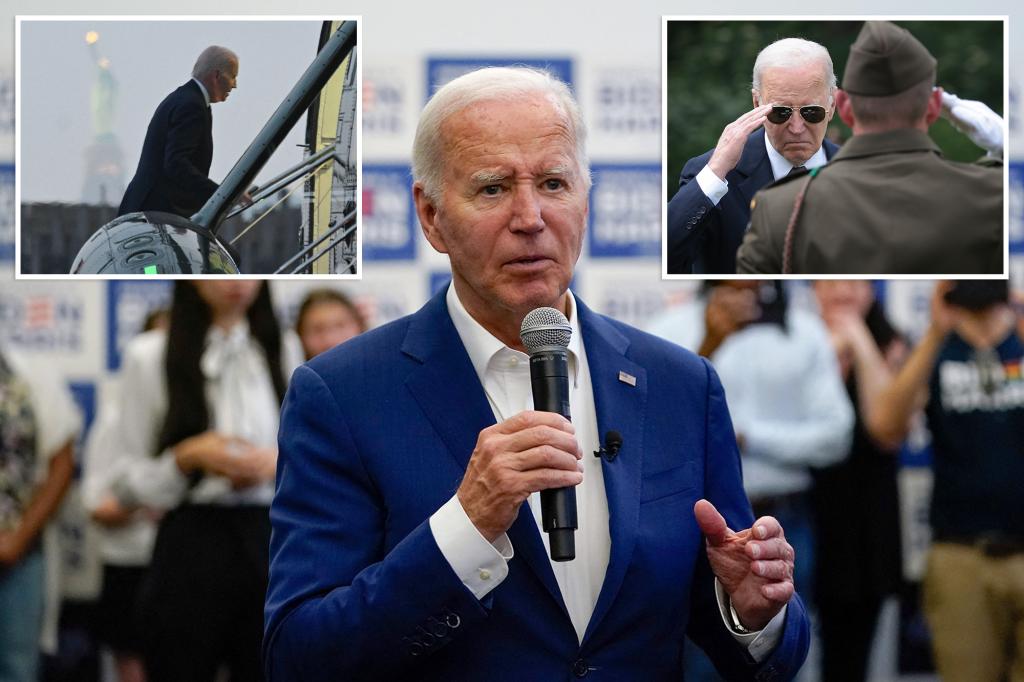 Biden couldn’t remember the word ‘veteran’ last year and had to ask audience for help: report
