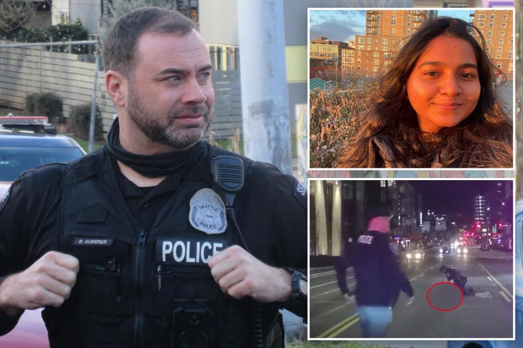 Seattle cop Daniel Auderer fired over ‘vile’ comments about grad student killed in police cruiser collision