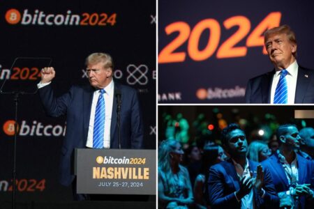 Trump pledges to make US ‘the crypto capital of the planet’ during speech at world’s largest Bitcoin conference