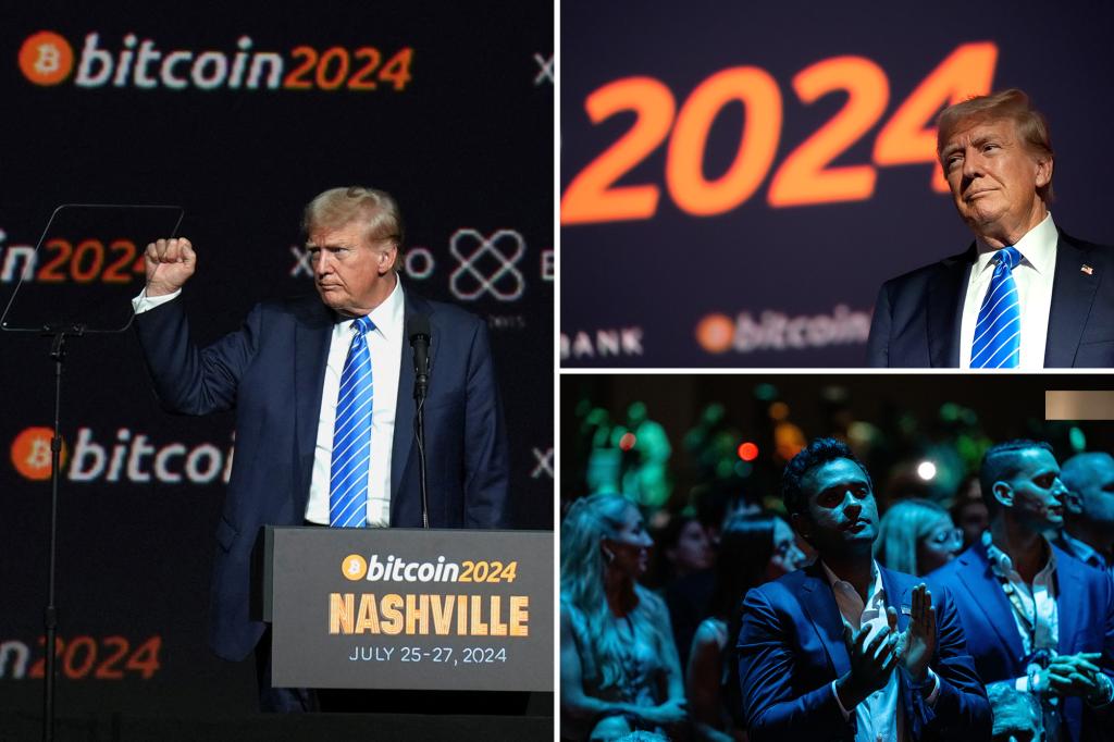 Trump pledges to make US ‘the crypto capital of the planet’ during speech at world’s largest Bitcoin conference