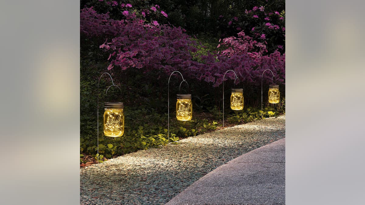 Backyard lights don't have to be boring.