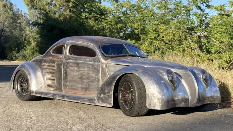 Custom Mid-Engine Twin Turbo 1937 Ford Coupe Auction Ending Today