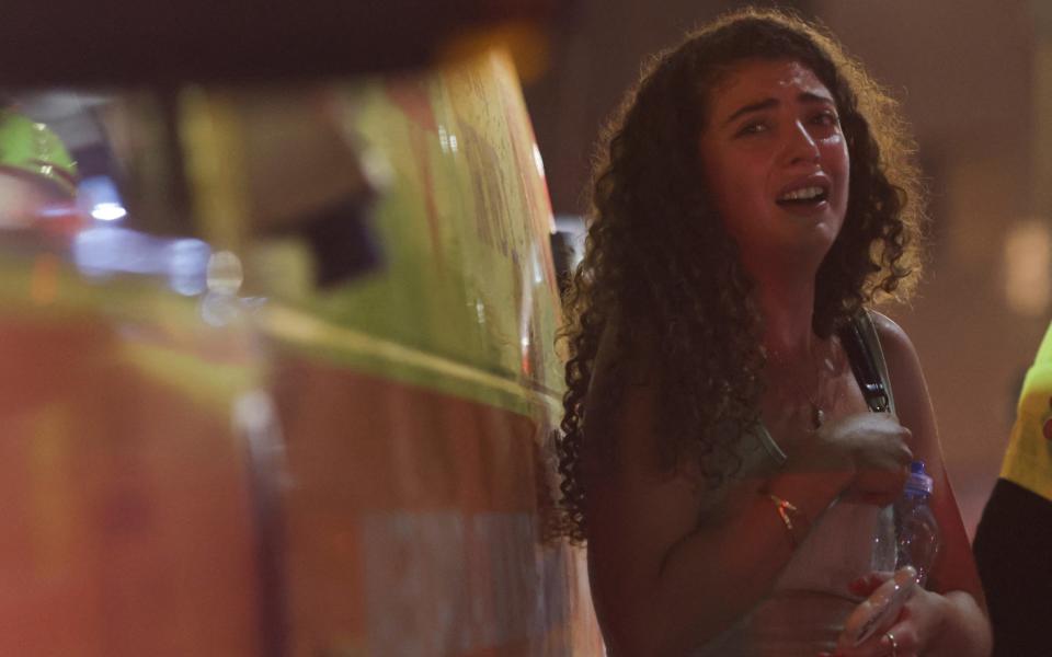 Emergency services rushed to help residents affected by the blast on Friday morning