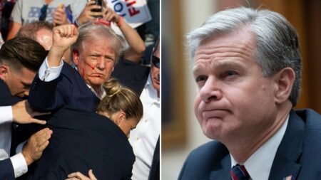 Trump blasts FBI Director Wray’s testimony of ‘shrapnel’ hitting him and not a bullet