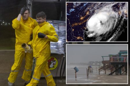Hurricane Beryl makes landfall in Texas as Category 1 cyclone