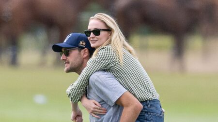 This Summer, Sophie Turner Is Dressing for Romantic Picnics, Polo and Piggyback Rides