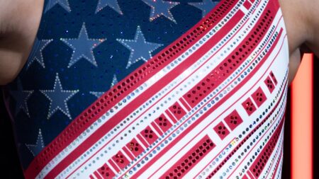 What Goes Into Team USA’s Olympic Gymnastics Uniforms? Over 10,000 Crystals—per Leotard