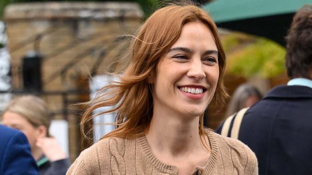 Alexa Chung Goes “Strawberry Bronde” for Summer