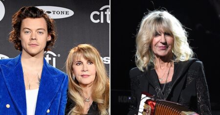 Harry Styles Duets With Stevie Nicks in London in Tribute to Late Christine McVie