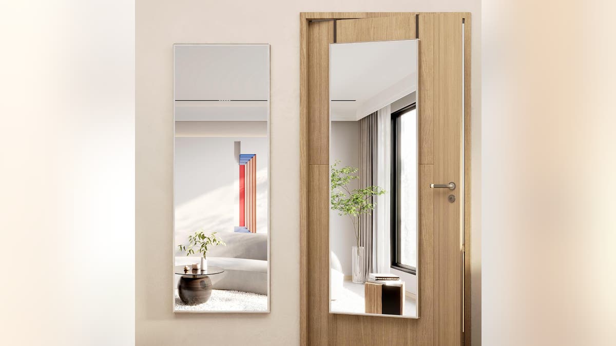 You'll appreciate the full length mirror.
