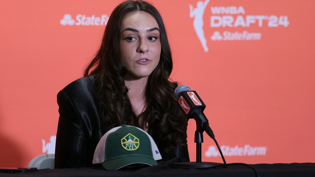 Nika Muhl at the draft
