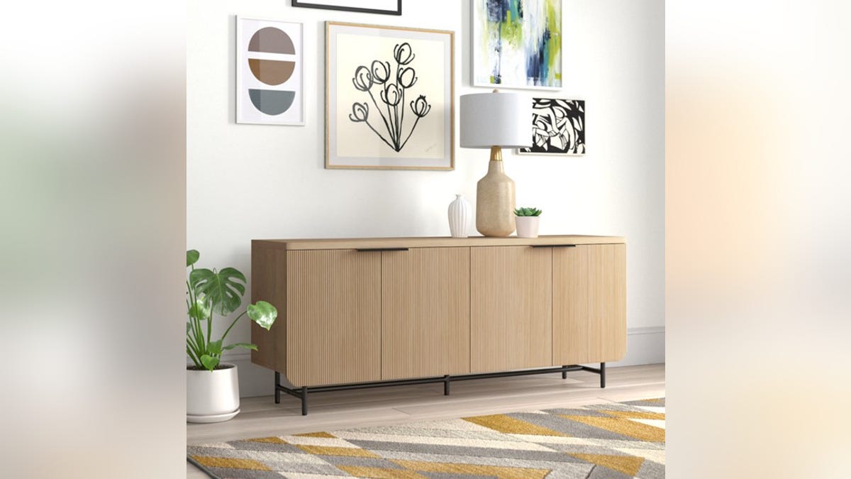 Give your living room a midcentury-modern look.