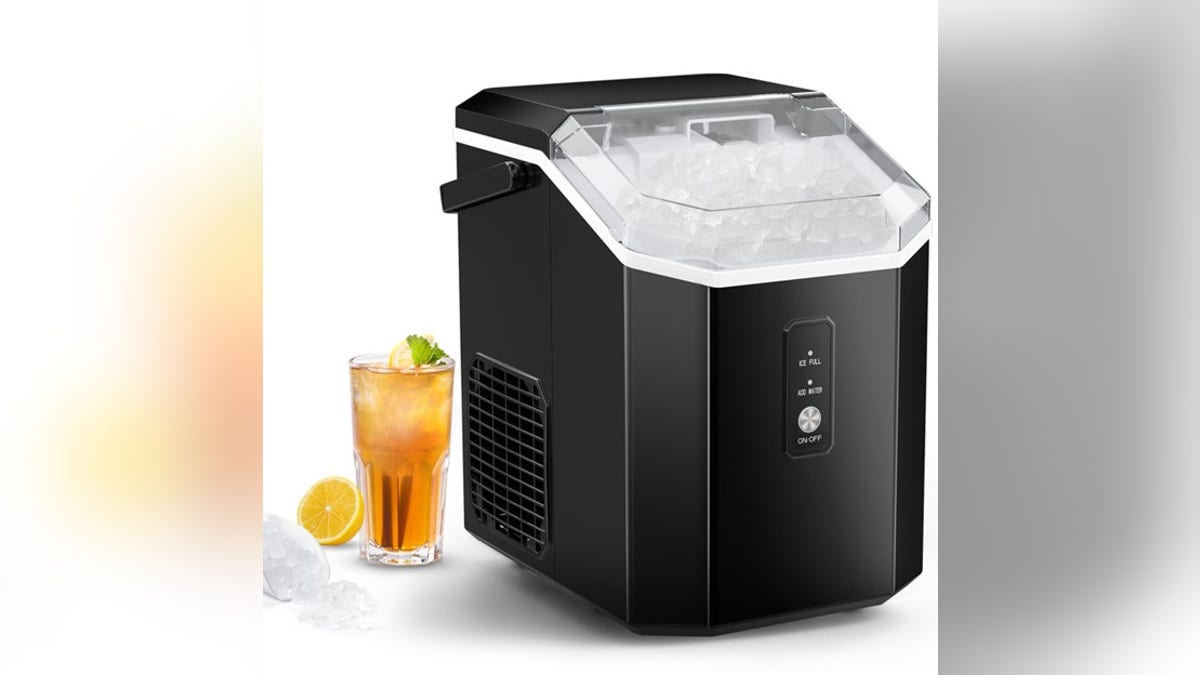 Make all the ice you need with a countertop ice maker.