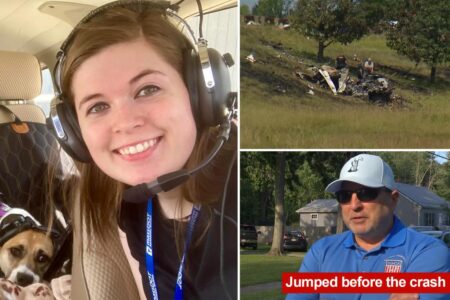 Young NY pilot living her ‘dream’ dies in crash moments after releasing a set of skydivers: ‘Why didn’t it crash with us on it?’