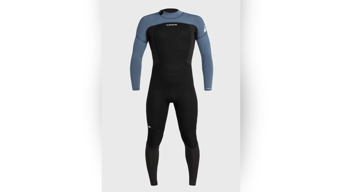 Stay dry when surfing with a wetsuit.