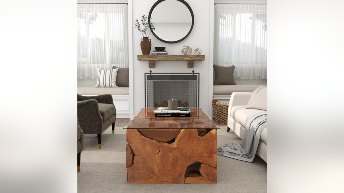 Get a solid and truly unique coffee table.