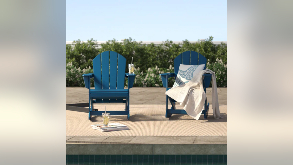 Add rocking chairs to your porch, backyard or patio.